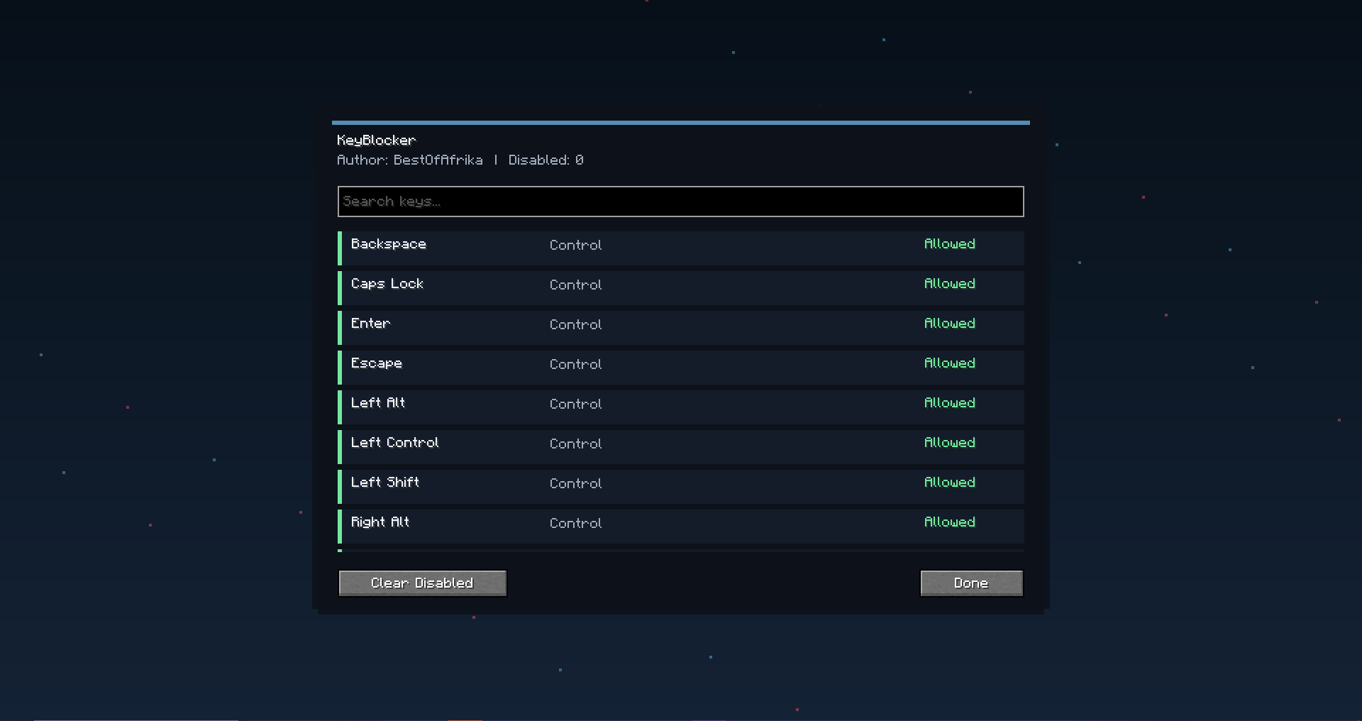 KeyBlocker Screenshot 1