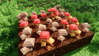 Re modeling of mushroom colonies