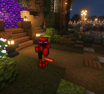 Armure et épée en Redstone