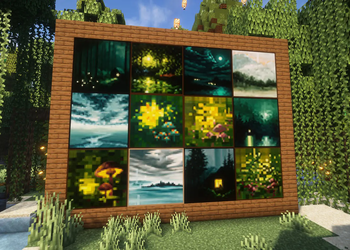 3x3 paintings versions