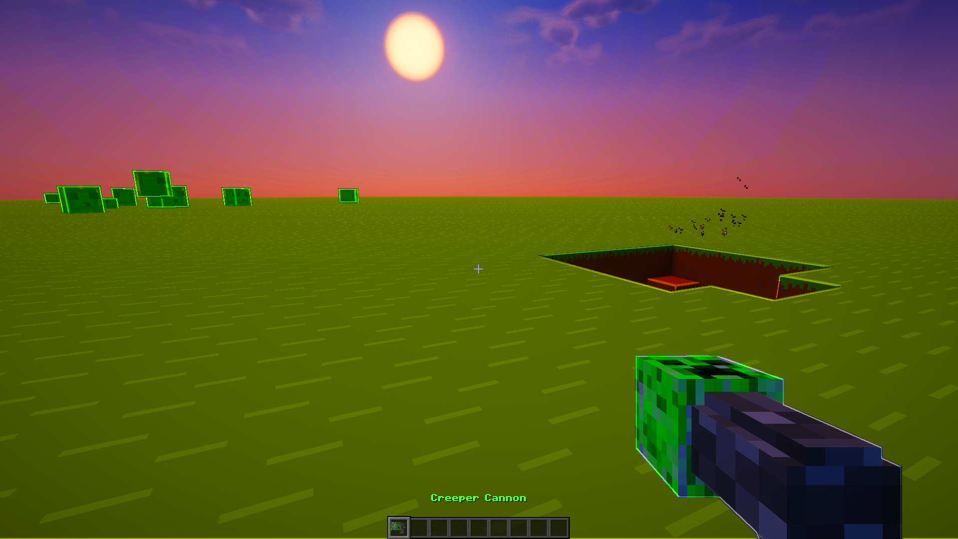 Creeper cannon datapack minecraft data pack