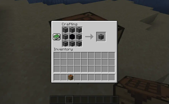 (1.0.0) Bedrock Crafting Recipe