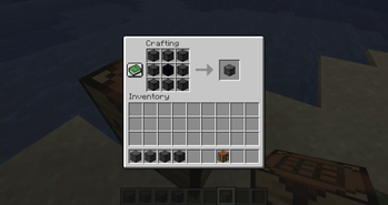 (1.1.0-1.1.3) Bedrock Crafting Recipe