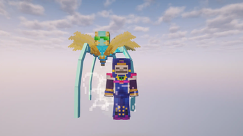 Jodio Joestar Cosplay and November Rain with "Stone Rain" skin