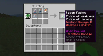 Potion Merging Recipe