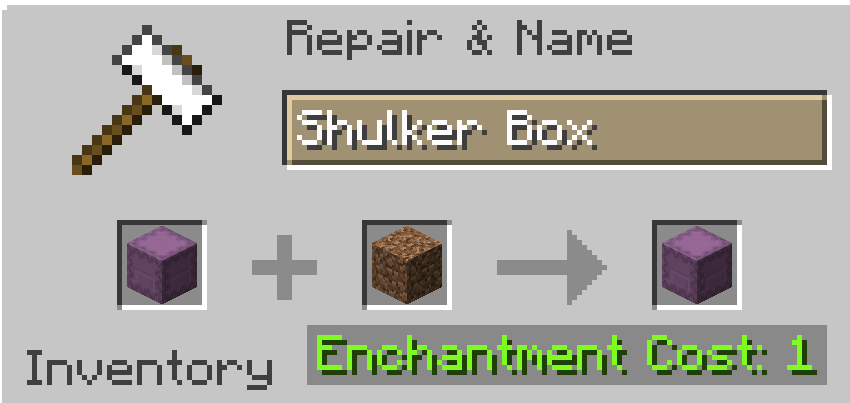 Filtering Material with an Anvil