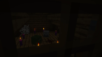 Witch Village house interior