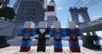 All Superman suits