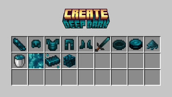 Create: Deep Dark Item List