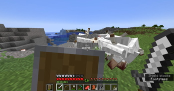 Blocking myiatic sheep