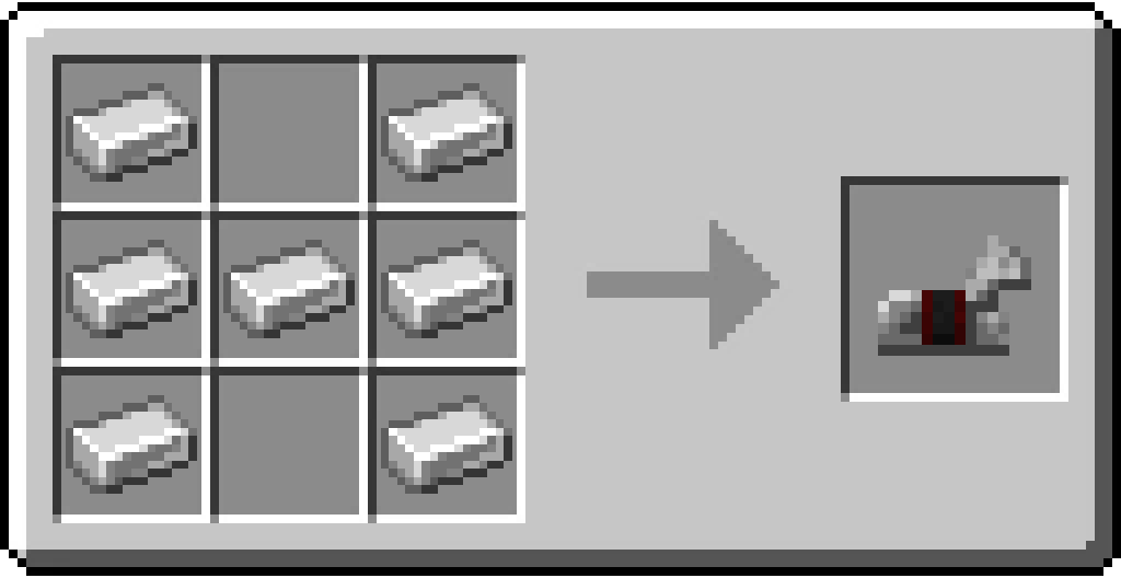 Iron Horse Armor Recipe
