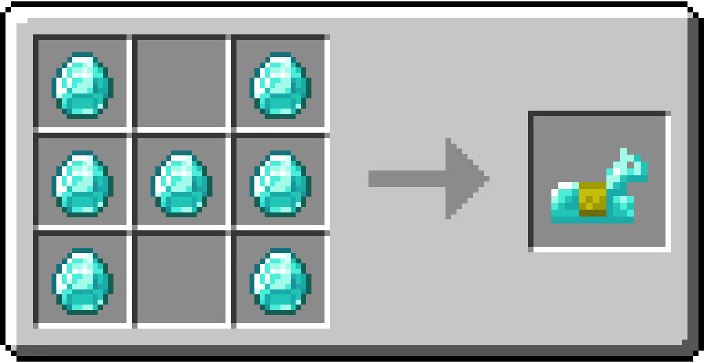 Diamond Horse Armor Recipe