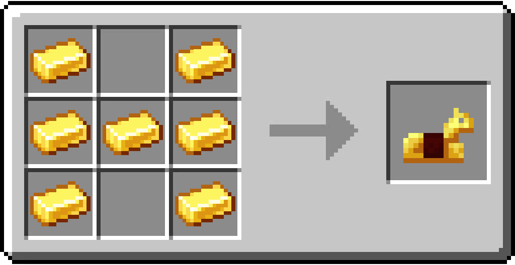 Golden Horse Armor Recipe