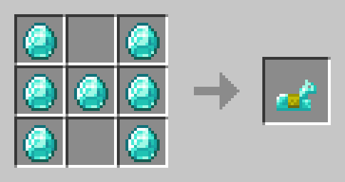 Diamond Horse Armor Recipe
