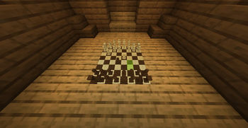 Black making a move