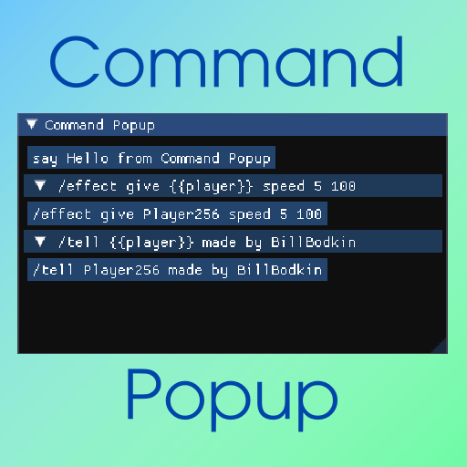 Command Popup
