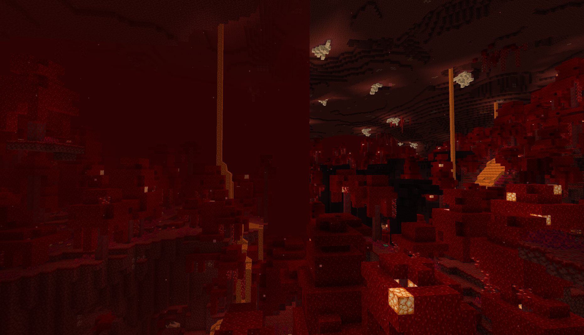 First mode screenshot.