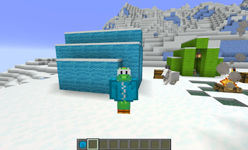 Lightblue blanket