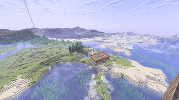 My World with shader...