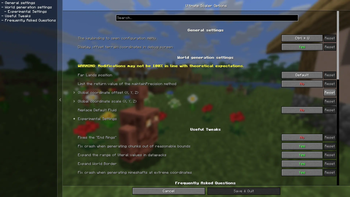 Option Screen