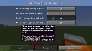 Multiplayer night skip notification