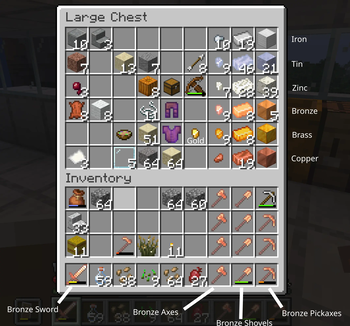 New items and blocks - Bronze!