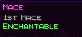 mace ranks