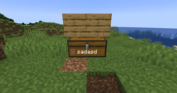 Blocked Labled Chest