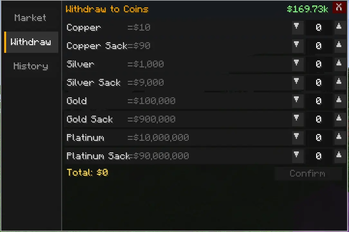 Withdraw Page