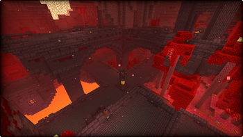 Nether Fortress - Crimson Forest