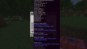 Absurd enchantments and levels