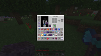 Enchant all your items just by crouching.