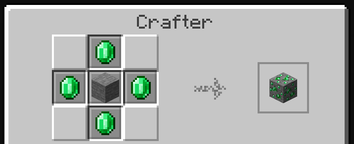 Emerald Ore Stone Crafter