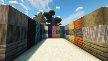 All the new wood type in the modpack.