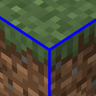 Blue Block Outline