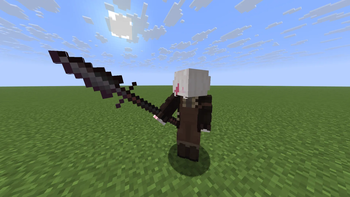 netherite boar spear.