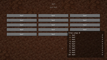 paginated vote menu with stats.