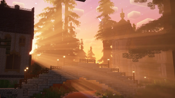 Sunbeams at Sunrise