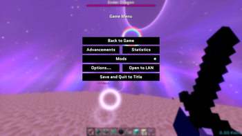 Game Menu View
