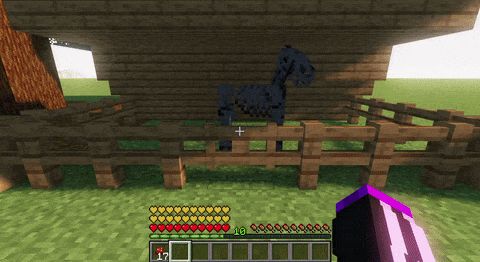 Wither skeleton horse