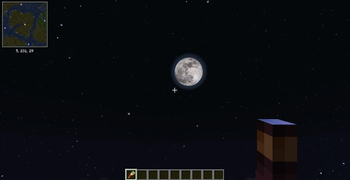 Full Moon viewed without zoom