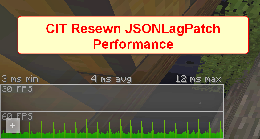 CIT Resewn JSONLagPatch Performance