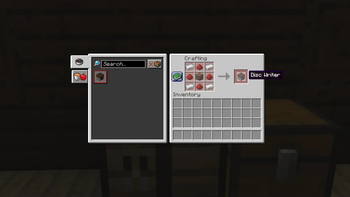 Disc Writer Recipe