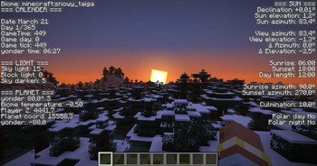 sunrise at 80,0°S