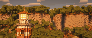 Lighthouse in the Landscape