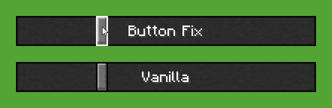 Slider Behavior: Vanilla vs. Button Fix