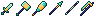 Cincinnasite Diamond Weapon Sprites