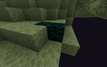 Enderite debris