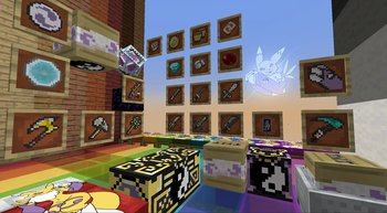 Some Item Textures, Chests and Main Showcase