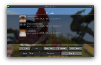 Friends System
